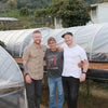 Madcap Coffee team with Nelson Moreno at his farm